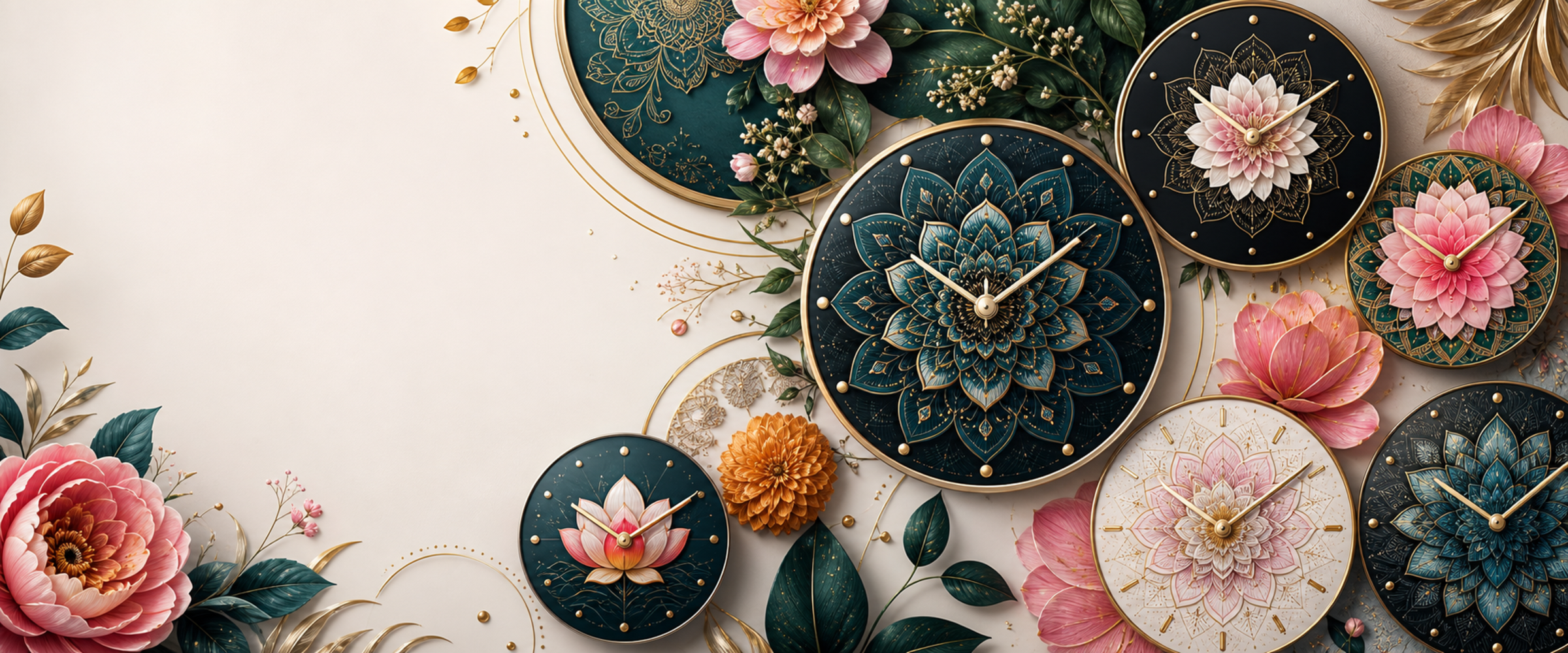 Floral & Mandala banner