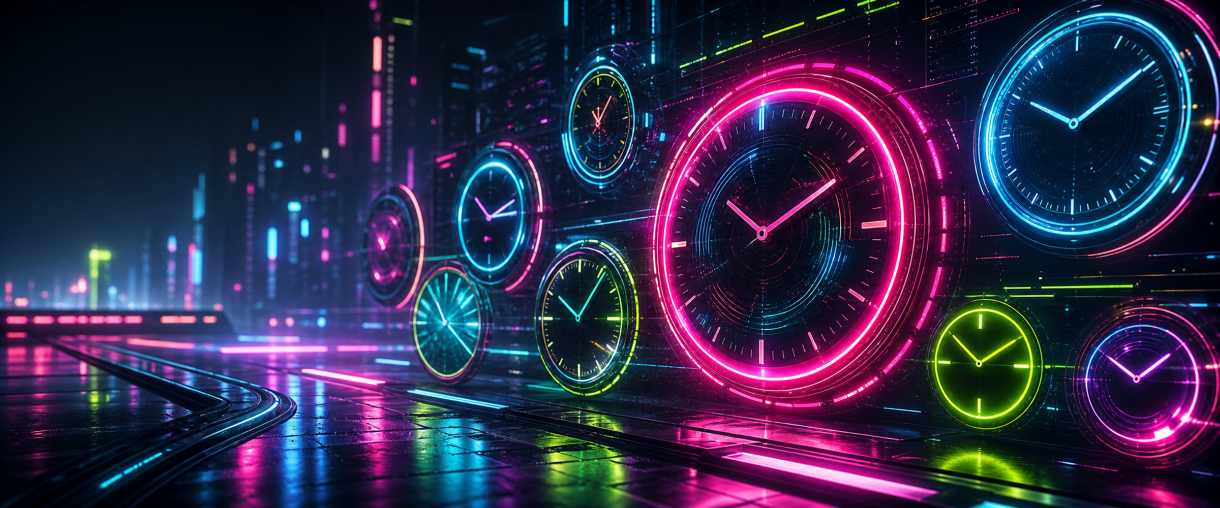 Neon & Cyberpunk banner