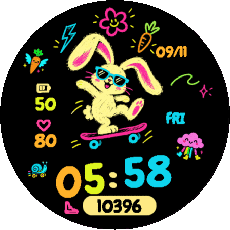 Skater Bunny